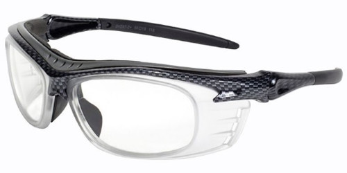 Global Vision Eyewear Full Lens RX Safety Series Y28DPF760 in Carbon