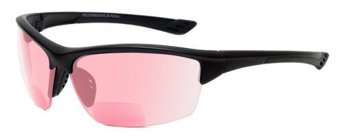 Calabria Sport 202BF Bi-Focal Safety Glasses FL-41 Pink Anti-Migraine Reduction