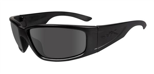 Wiley X Zak in Matte Black w/ Grey Lens