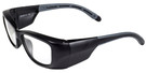 Global Vision Eyewear Full Lens RX Safety Series Y27EOP01 in Black