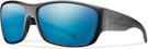 Smith Optics FRONTMAN ELITE in BLACK & POLARIZED BLUE MIRROR Lens