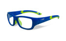 Wiley-X Youth Force Series 'Flash' in Royal Blue & Lime Green Safety Reading Glasses