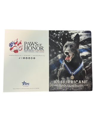 Paws Of Honor Greeting Cards - Pack of 5