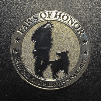 Paws of Honor Challenge Coin