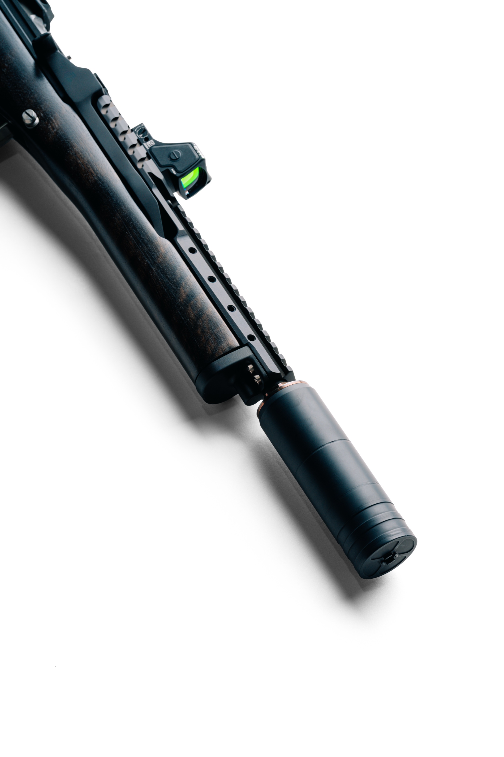 Samson rail and optic mounting detail