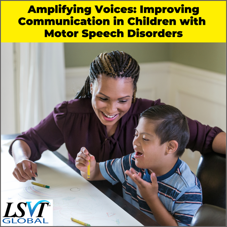 Amplifying Voices: Improving Communication in Children with Motor Speech Disorders