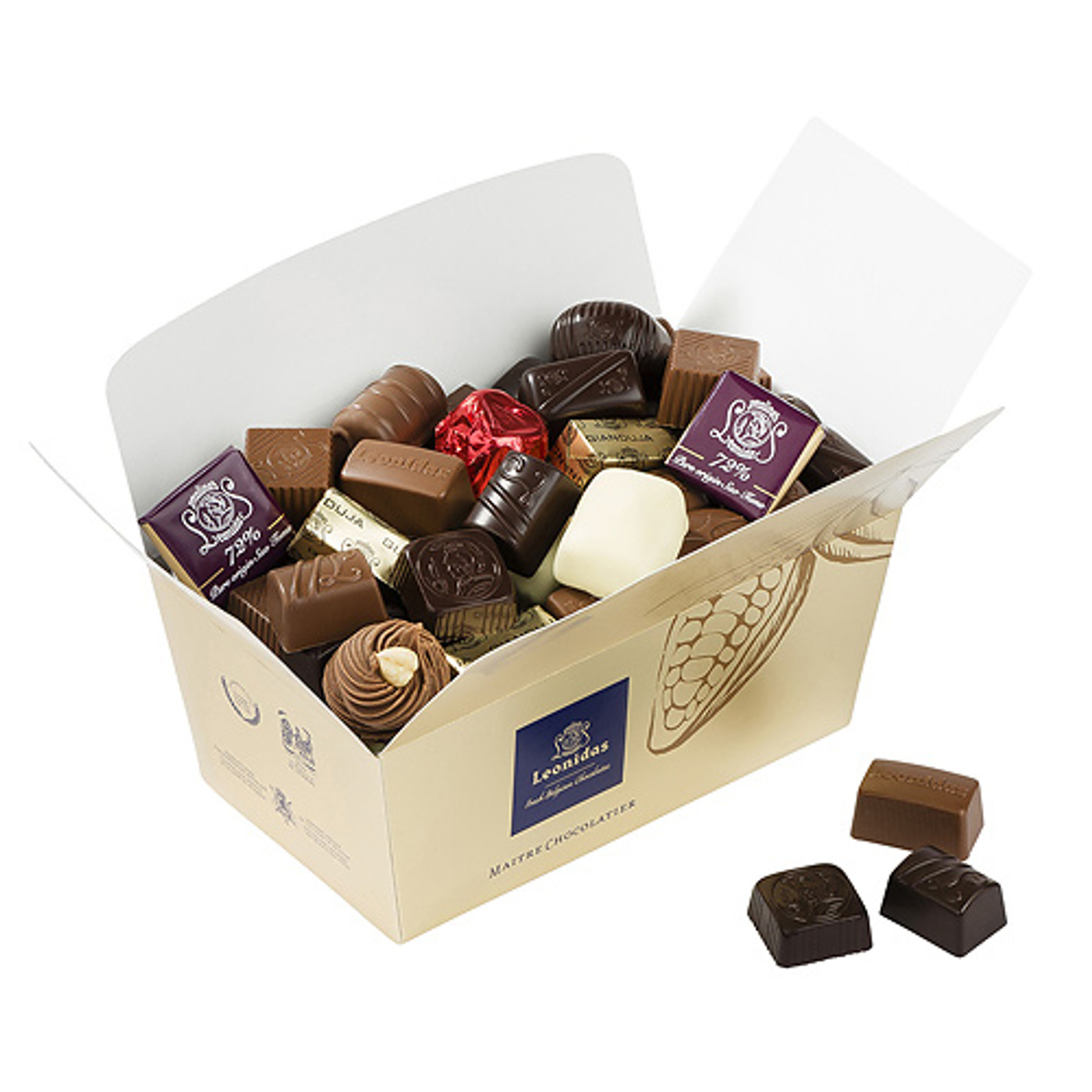 Pièces en Chocolat Leonidas 200 gr