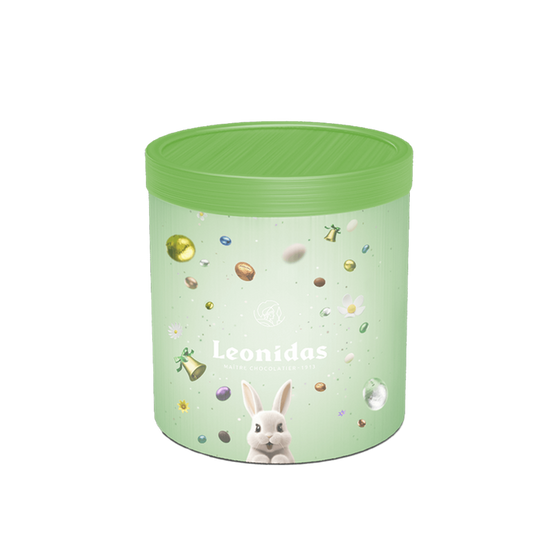 Leonidas chocolate small Easter eggs tin