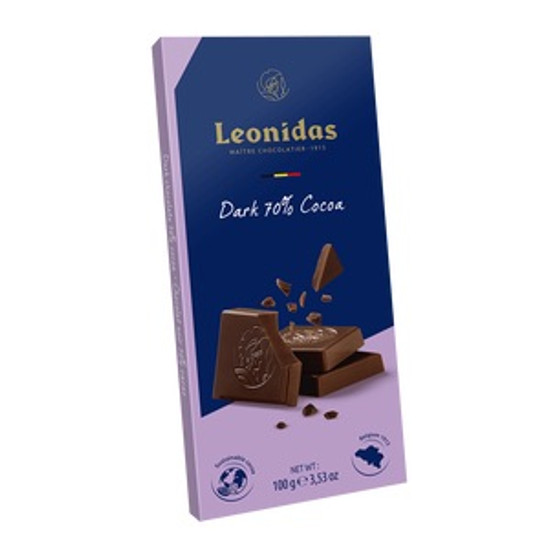 100 gram Dark Belgian Chocolate Bar 70%