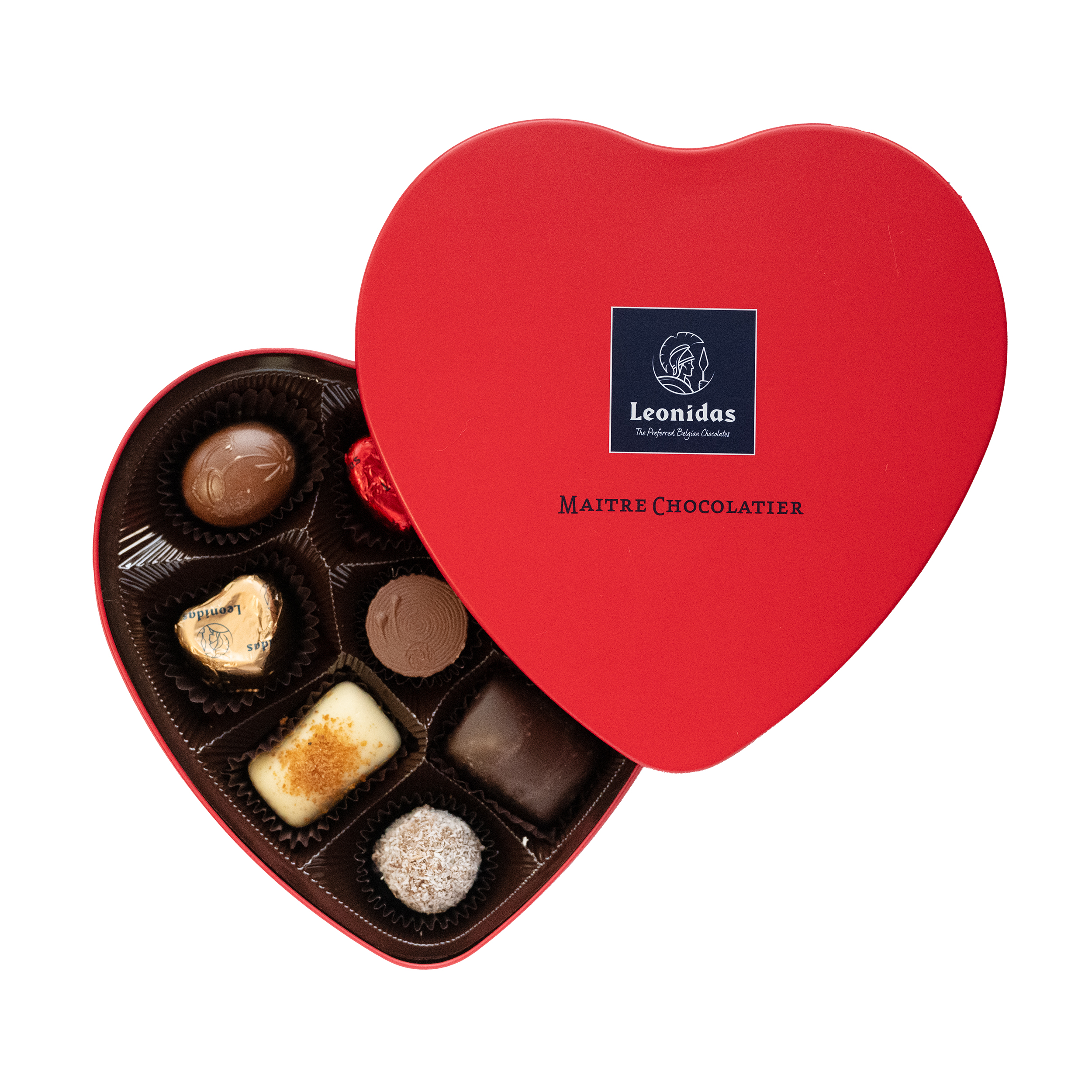 ENVIORN コフレ Leonidas Belgian Chocolates, Valentine's Tin Heart