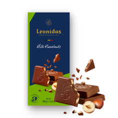 Hazelnut 100g Leonidas Chocolate bar