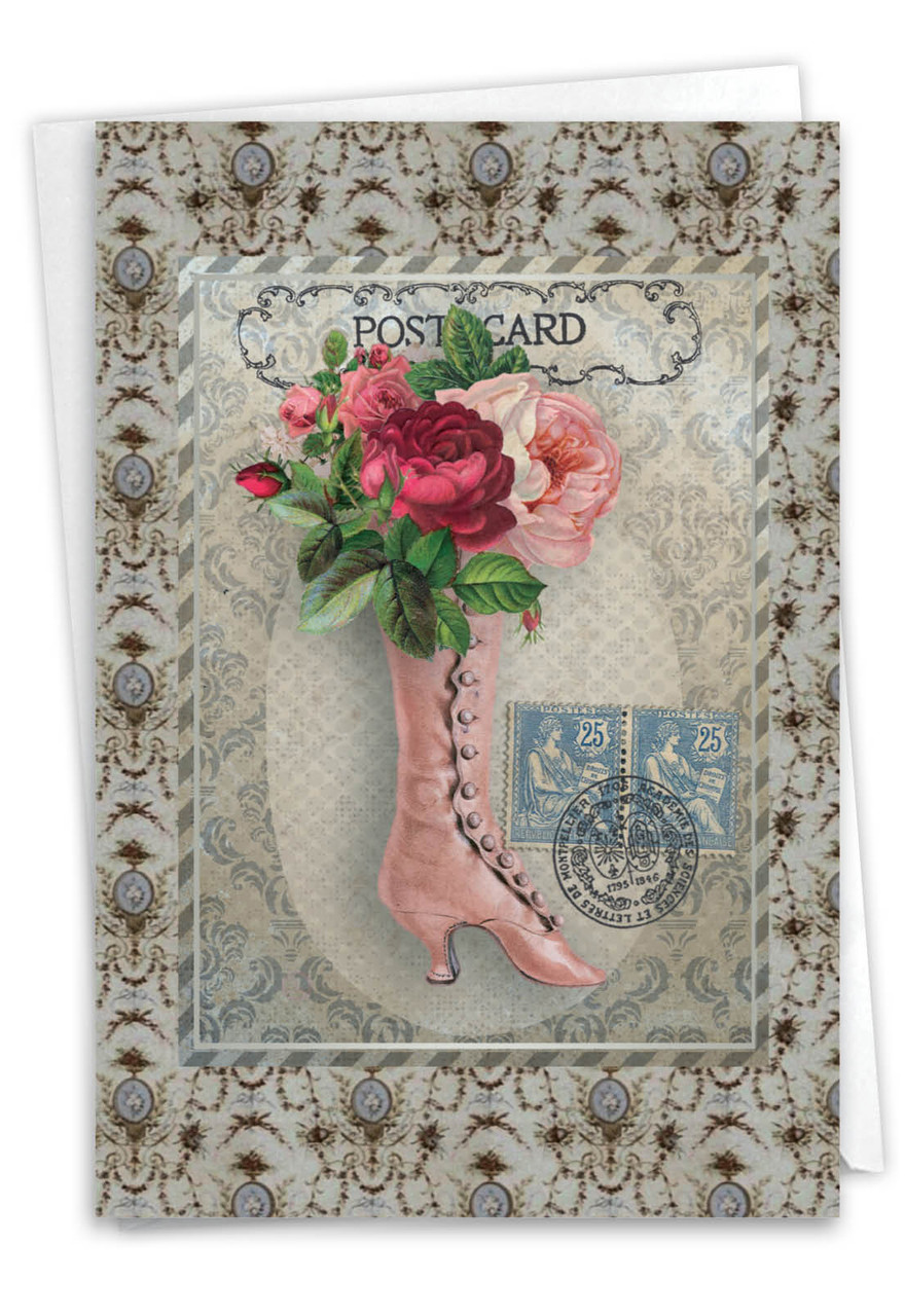 Vintage Kicks - E Mother'S Day Greeting Card