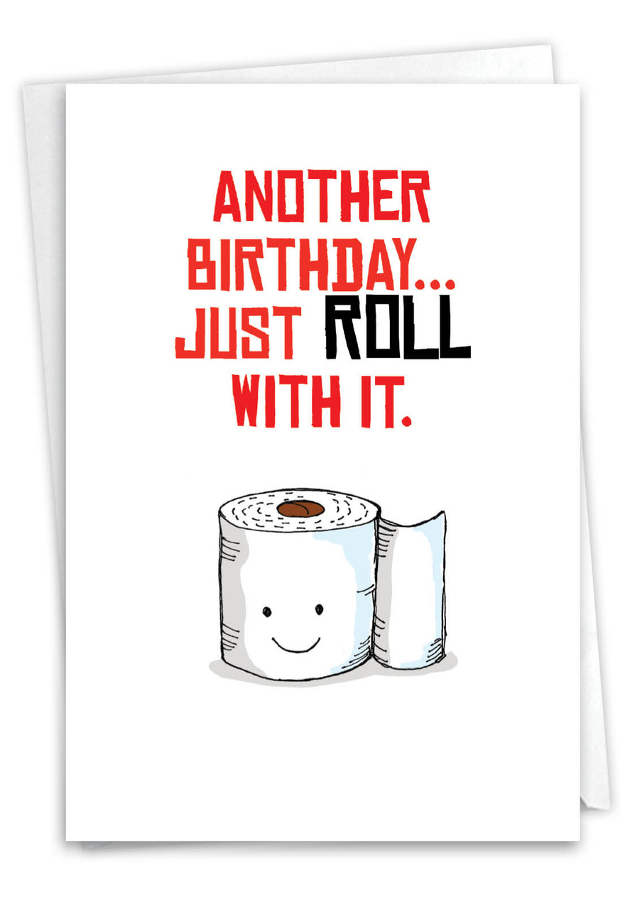 HAPPY BIRTHDAY TOILET ROLL