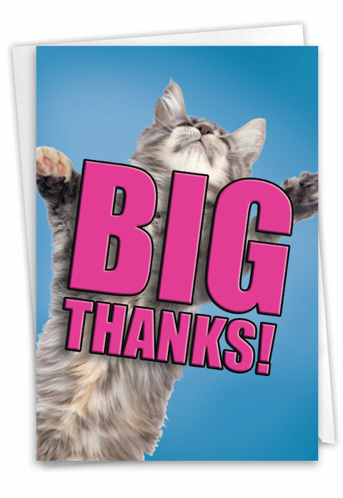 C6842GTY - Many Thanks - Purple: Greeting Card