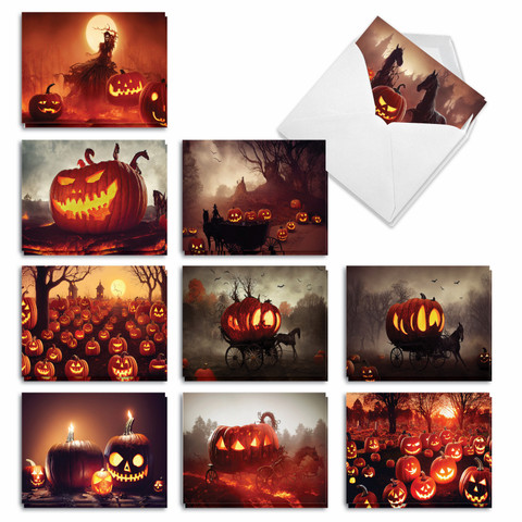 Halloween Assorted Greeting Card Sets