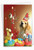 Puppy Love, Printed Birthday Greeting Card - C6546EBDG