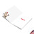 Cat Big Thanks, Printed Christmas Thank You Greeting Card - C2368CXTG
