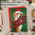 Dog Big Thanks, Printed Christmas Thank You Greeting Card - C2369DXTG