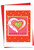 Art Hearts, Printed Valentine's Day Greeting Card - C6725HVDG