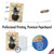 Steampunk Cats, Printed Mother's Day Greeting Card - C6554DMDG Steampunk Cats, Printed Mother's Day Greeting Card - C6554DMDG