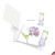 Basic Blooms, Assorted Set Of Square-Top Sympathy Notecards - AMQ4627SMG Basic Blooms, Assorted Set Of Square-Top Sympathy Notecards - AMQ4627SMG