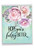 Get Well Florals, Jumbo Get Well Greeting Card - J4214CGWG