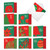 Bold Holidays, Assorted Set Of Square-Top Christmas Notecards - AMQ4973SGG