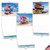 Life Savers - Red and White, Assorted Set Of 10 Printed Blank Notecards - AM4946OCB