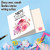 Mom Title Above Queen, Printed Square-Top Birthday Mother Greeting Card - CQ4935BMG