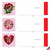 Blooming Love, Assorted Set Of Square-Top Valentine's Day Notecards - AMQ5662VDG