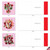 Blooming Love, Assorted Set Of Square-Top Valentine's Day Notecards - AMQ5662VDG
