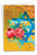 Shana Tova Greetings - Star And Pomegranates, Printed Rosh Hashanah Greeting Card - C6135ARH