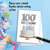 Big Day - 100, Printed Milestone Birthday Greeting Card - C7060LMBG