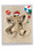 Holiday Sand Angels - Cat, Extra Large Christmas Greeting Card - J6844BXSG
