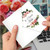 Elegant Flowers, Printed Boss's Day Greeting Card - C4175ABOG