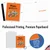 Gourds And Ghouls, Assorted Set Of 20 Printed Halloween Notecards - AM2917HWG