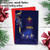 Nouveau Noel - Wiseman, Printed Christmas Greeting Card - C6124CXSG