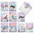 Rainbow Unicorn Yoga, Assorted Set Of 20 Printed Thank You Notecards - AM3198TYG