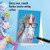 Unique Unicorns, Printed Birthday Greeting Card - C7186ABDG Unique Unicorns, Printed Birthday Greeting Card - C7186ABDG