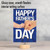 Baby Fist Bump, Printed Father's Day Greeting Card - C6768FDG