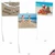 Season's Beachin', Assorted Set Of 10 Printed Blank Notecards - AM6651XSB