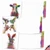 Funky Rainbow Wildlife, Assorted Set Of Blank Notecards - AM4948OCB
