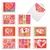 Art Hearts, Assorted Set Of 10 Printed Blank Notecards - M6725OCB