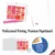 Art Hearts, Assorted Set Of 10 Printed Blank Notecards - M6725OCB
