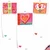 Art Hearts, Assorted Set Of 10 Printed Blank Notecards - M6725OCB