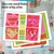 Art Hearts, Assorted Set Of 10 Printed Blank Notecards - M6725OCB