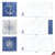 Nautical World, Assorted Set Of 10 Printed Square-Top Blank Notecards - AMQ6671OCB
