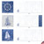 Nautical World, Assorted Set Of 10 Printed Square-Top Blank Notecards - AMQ6671OCB