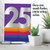 Bold Milestones - 25, Printed Milestone Anniversary Greeting Card - C6110MMAG