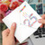Word Cloud-25, Printed Milestone Birthday Greeting Card - C9410MBG